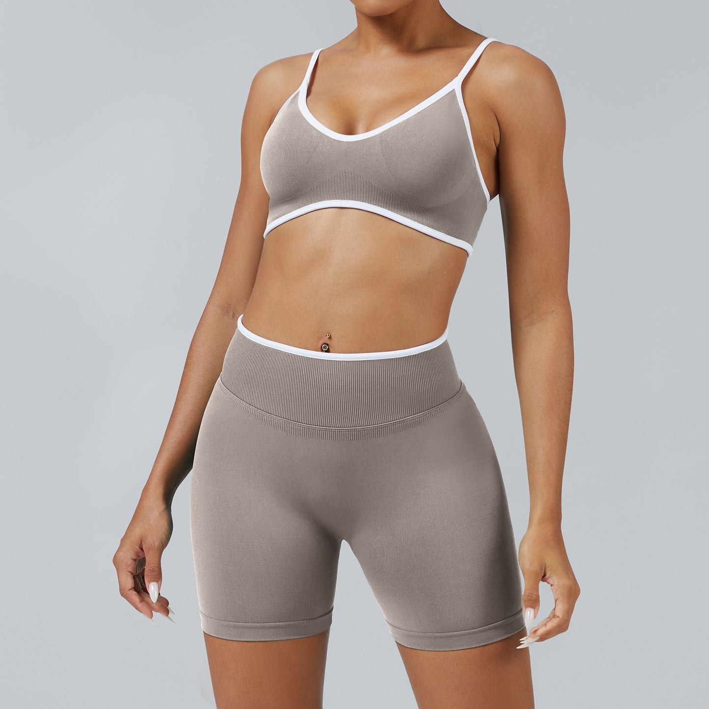Color Matching Sports Suit for Women