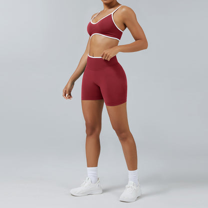 Color Matching Sports Suit for Women
