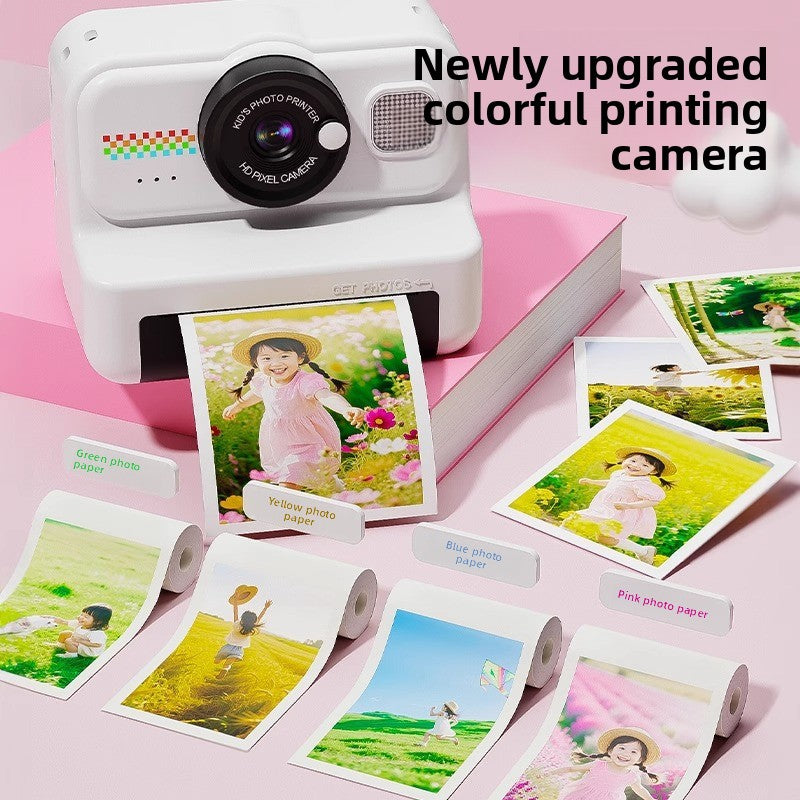 Color Print Children Camera
