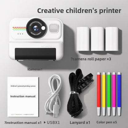 Color Print Children Camera