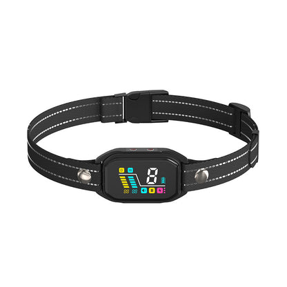 Color screen intelligent bark-stopping electric shock collar