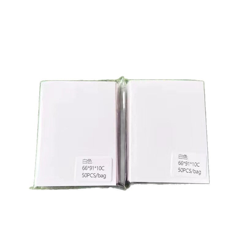 Colored Frosted Card Sleeve