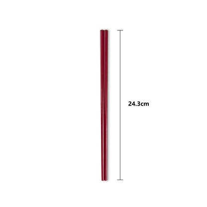 Colored melamine chopsticks