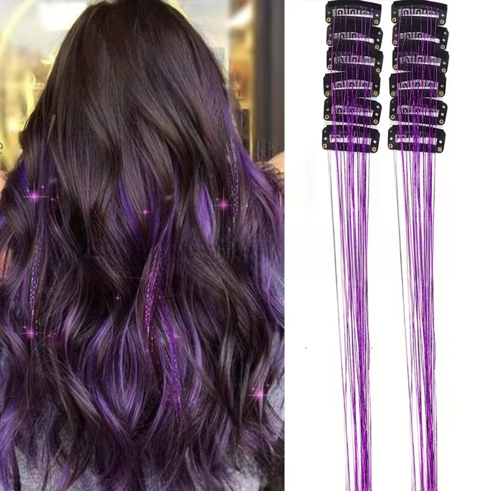 Colored wig