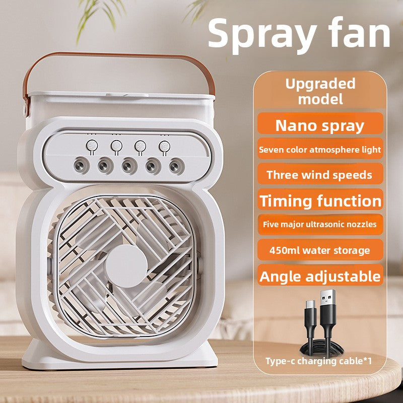 colorful air cooler humidification refrigeration air conditioning fan