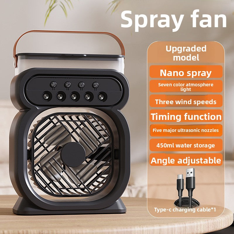 colorful air cooler humidification refrigeration air conditioning fan