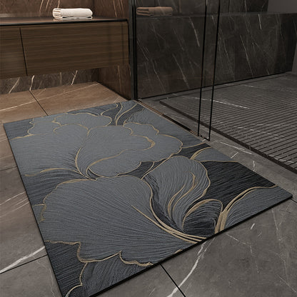 Colorful Bathroom Absorbent Floor Mat