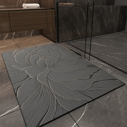Colorful Bathroom Absorbent Floor Mat