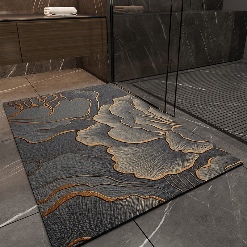 Colorful Bathroom Absorbent Floor Mat
