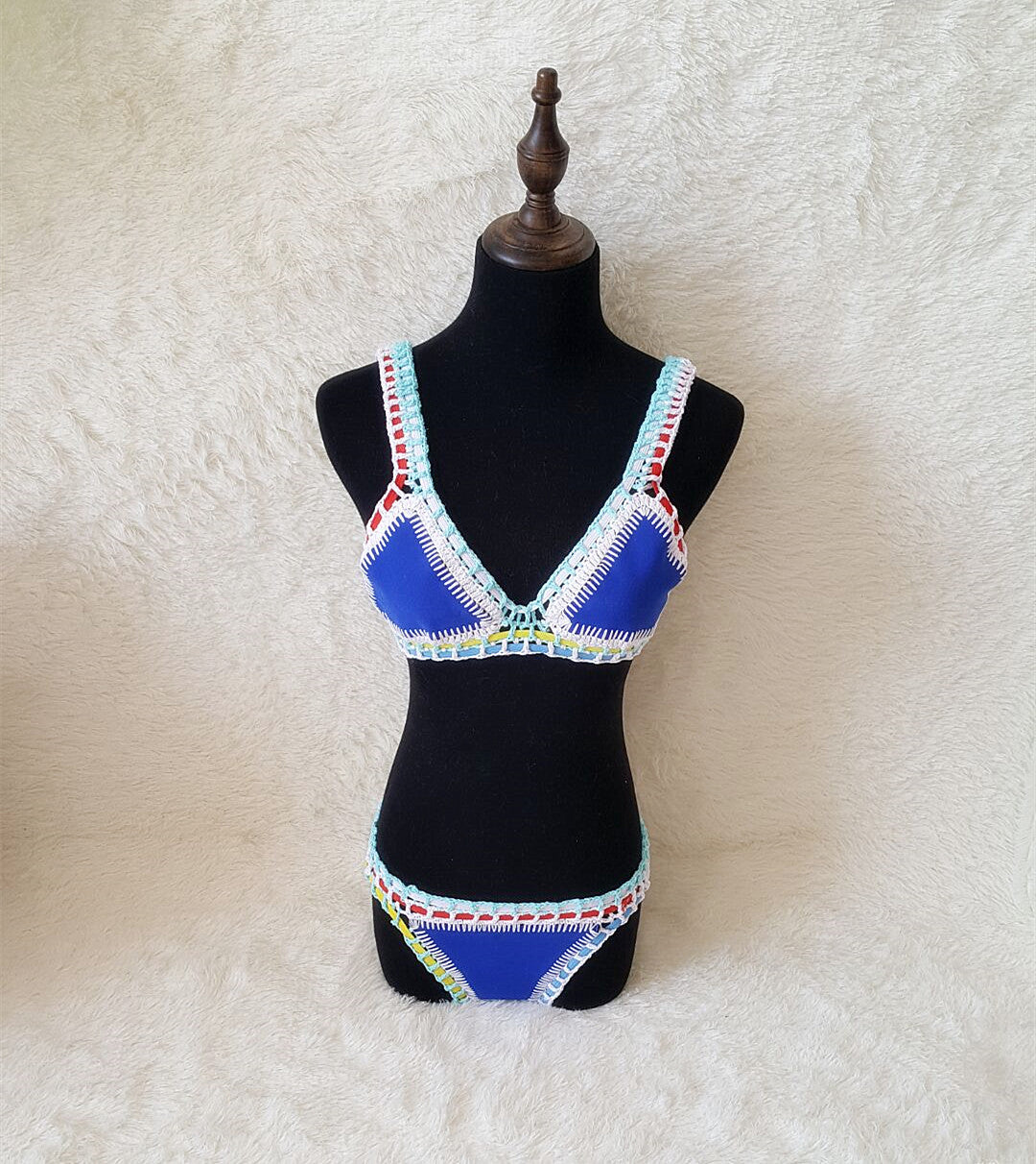 Colorful beach swimwear