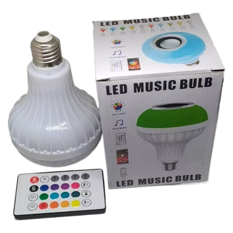Colorful Bluetooth music bulb