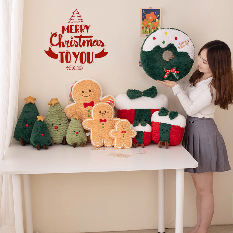 Colorful Christmas decoration plush toys