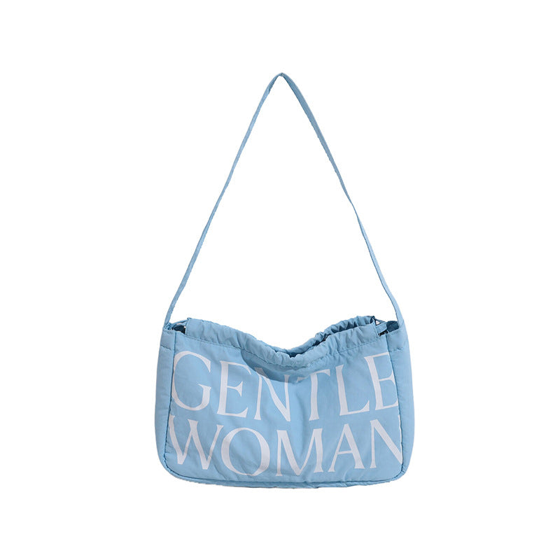 Colorful dumpling bag, casual hand-held cloth bag