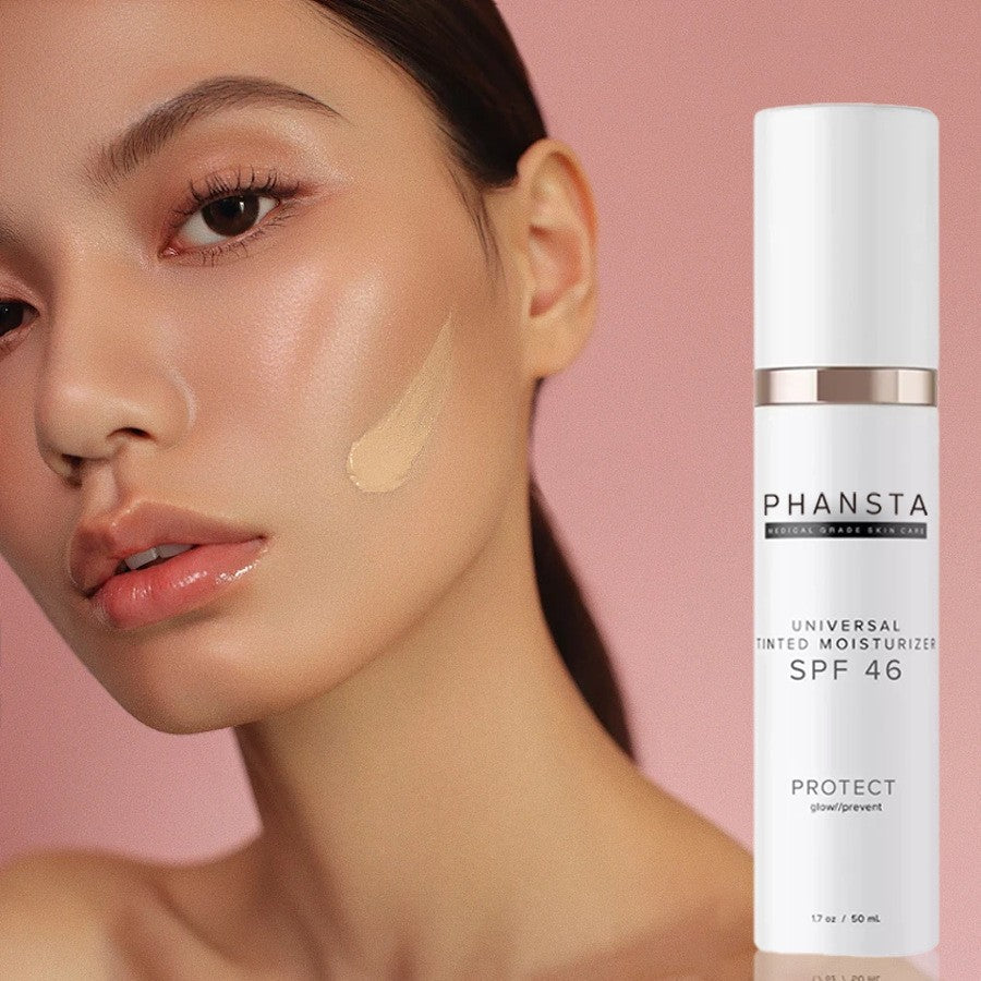 Colorful facial cream