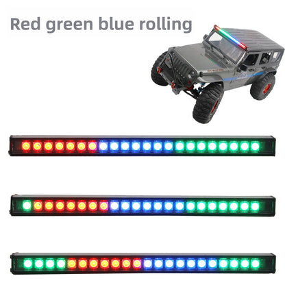 Colorful flashing roof light