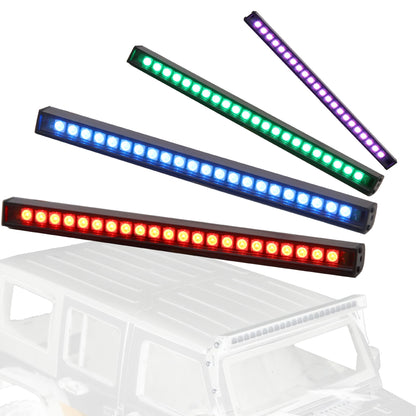 Colorful flashing roof light