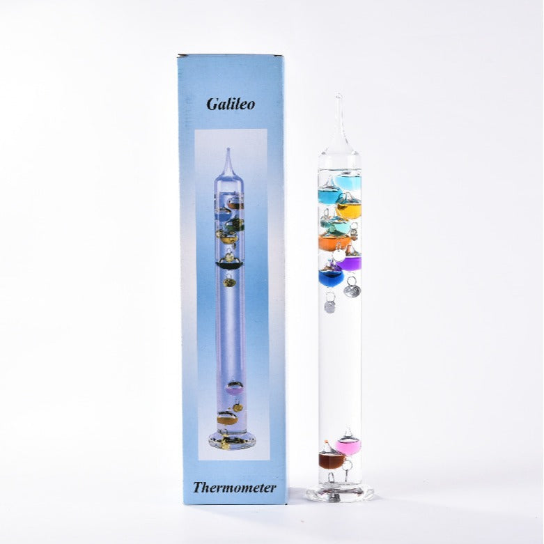Colorful Floating Glass Galileo Thermometer