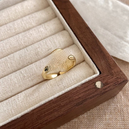 Colorful flower ring