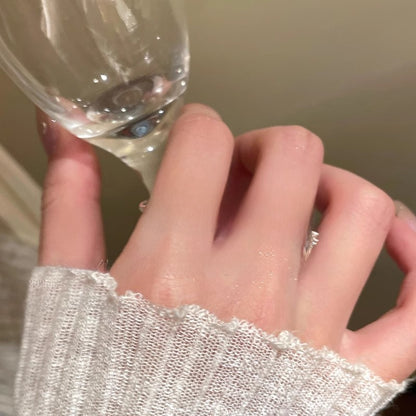 Colorful flower ring
