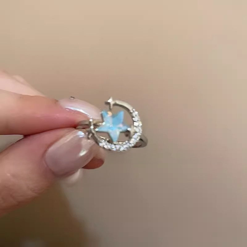 Colorful flower ring