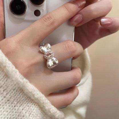 Colorful flower ring