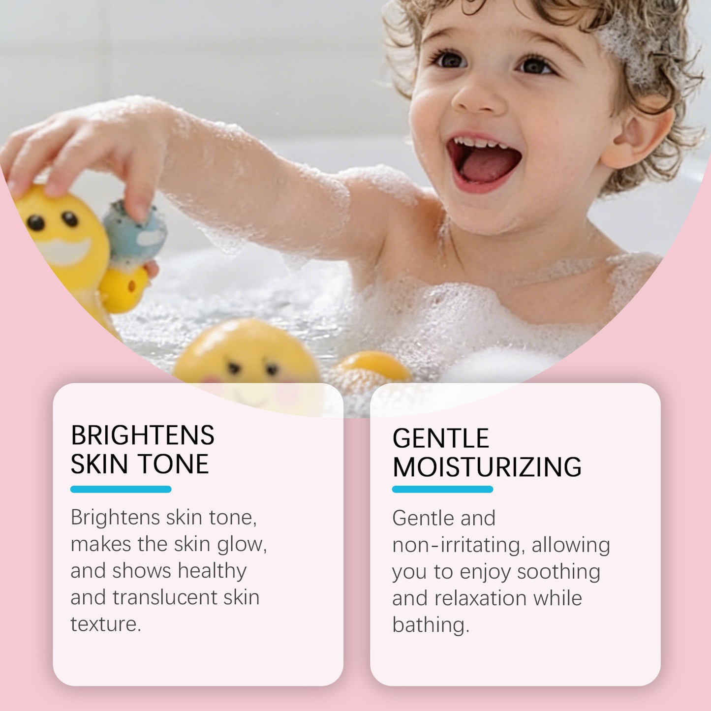 Colorful Gradient Foaming Bath Balls