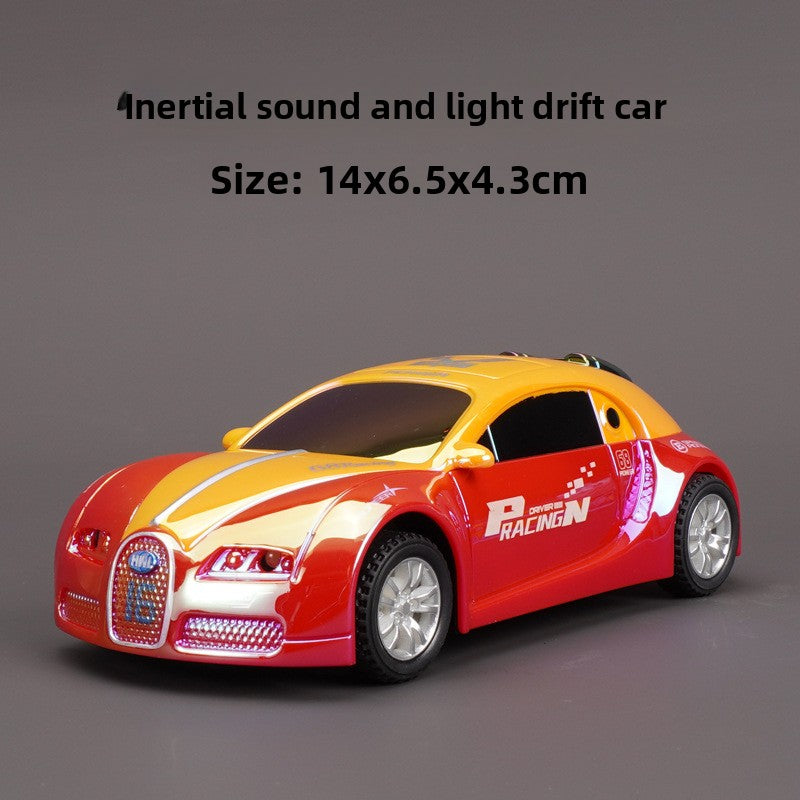 Colorful Inertial Drift Toy Car for Kids