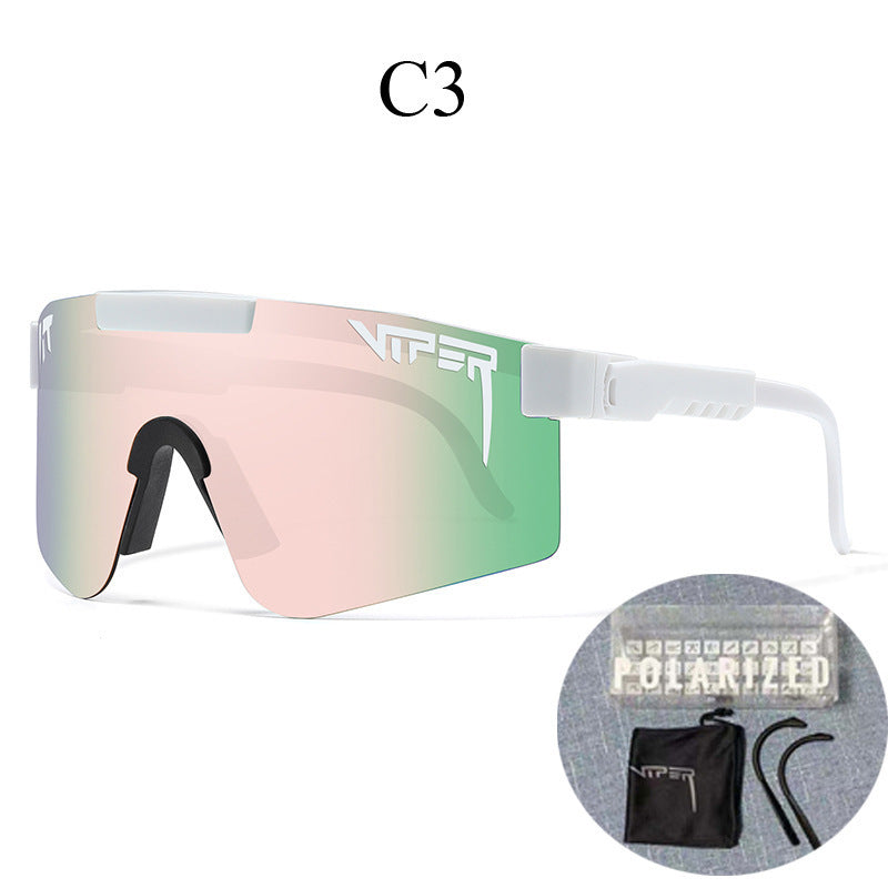 Colorful Interchangeable Sports Sunglasses