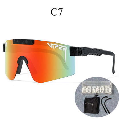 Colorful Interchangeable Sports Sunglasses