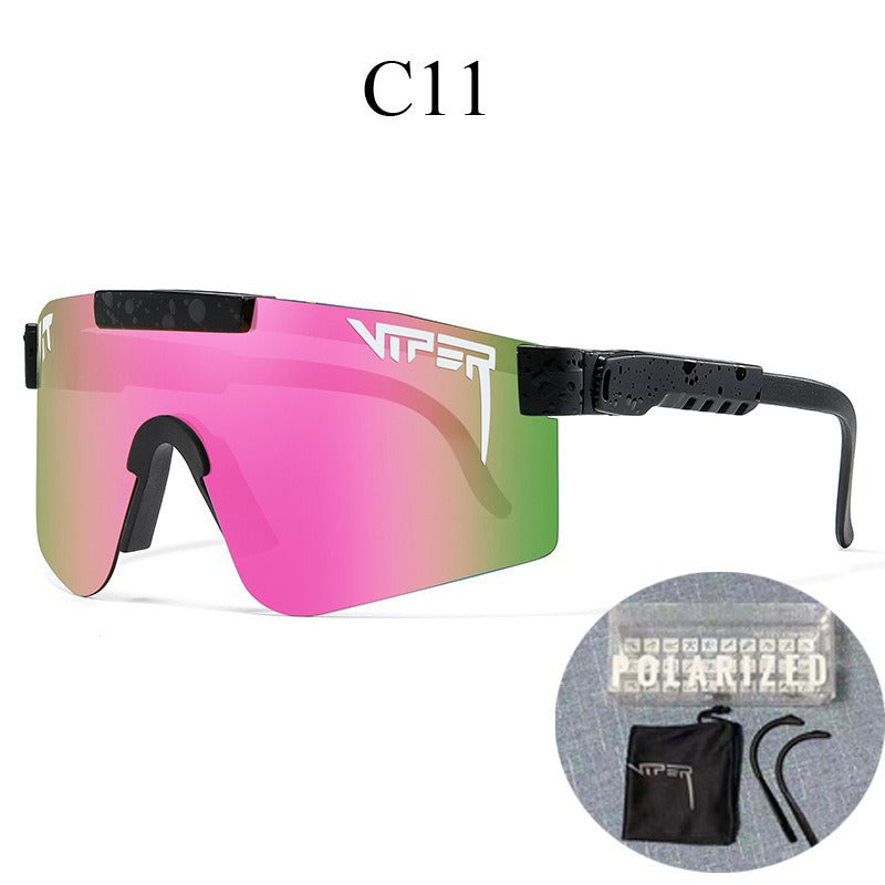 Colorful Interchangeable Sports Sunglasses