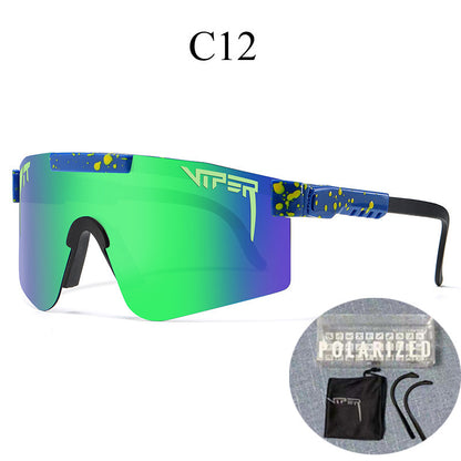 Colorful Interchangeable Sports Sunglasses