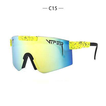 Colorful Interchangeable Sports Sunglasses