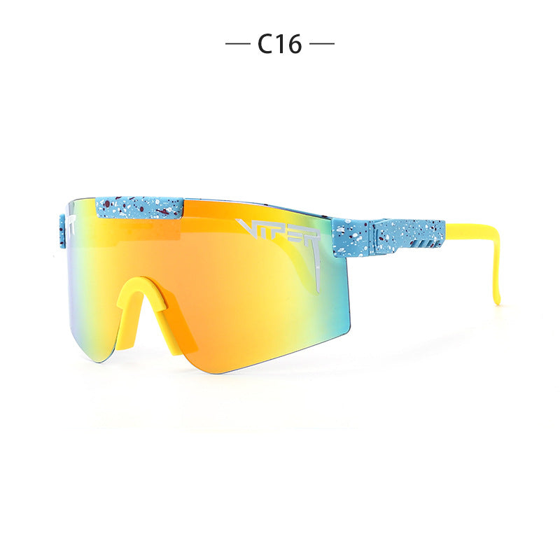 Colorful Interchangeable Sports Sunglasses