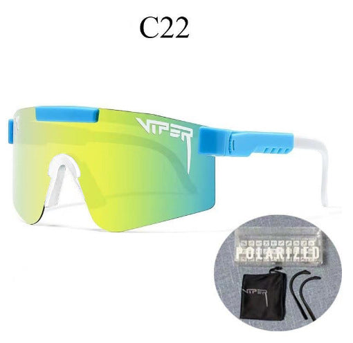 Colorful Interchangeable Sports Sunglasses