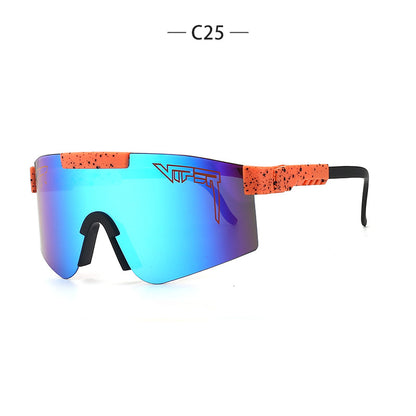 Colorful Interchangeable Sports Sunglasses