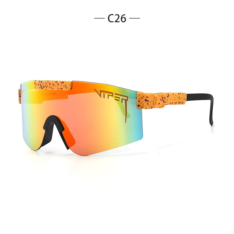 Colorful Interchangeable Sports Sunglasses