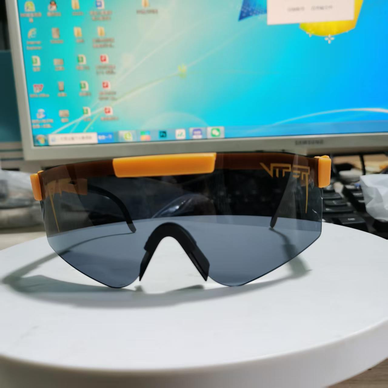 Colorful Interchangeable Sports Sunglasses