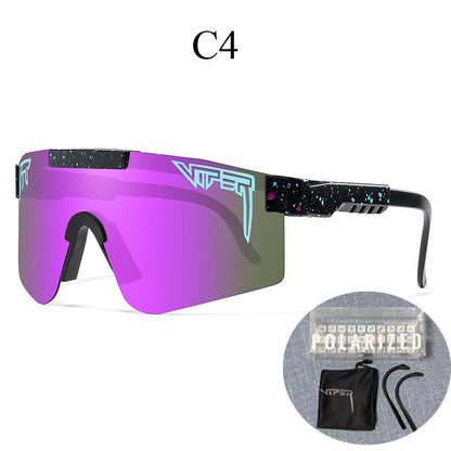 Colorful Interchangeable Sports Sunglasses