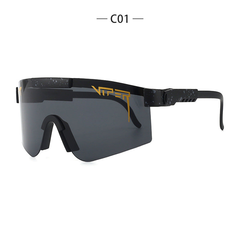 Colorful Interchangeable Sports Sunglasses