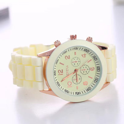 Colorful Jelly Women's Watch
