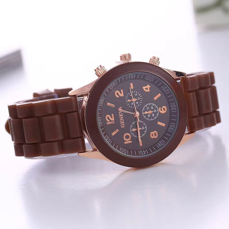 Colorful Jelly Women's Watch