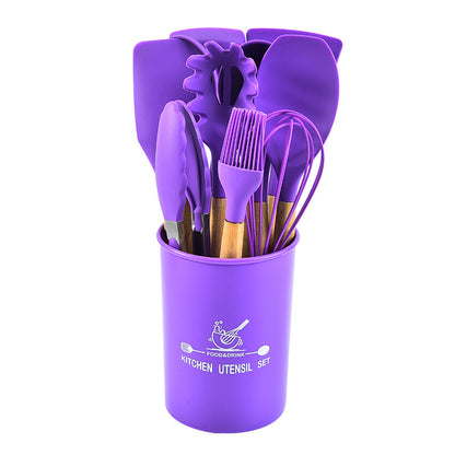 Colorful kitchen utensils