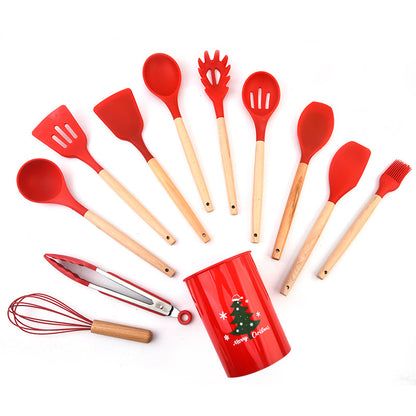 Colorful kitchen utensils