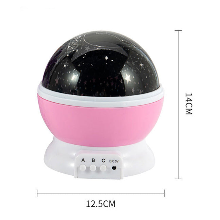 Colorful LED Rotating Starry Sky Projection Lamp