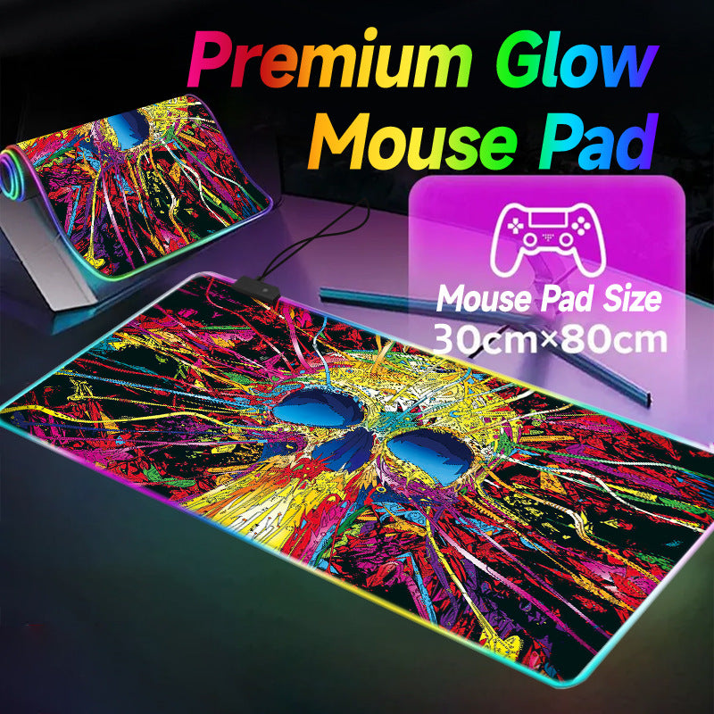 Colorful Led Super Large Luminous Mouse Pad