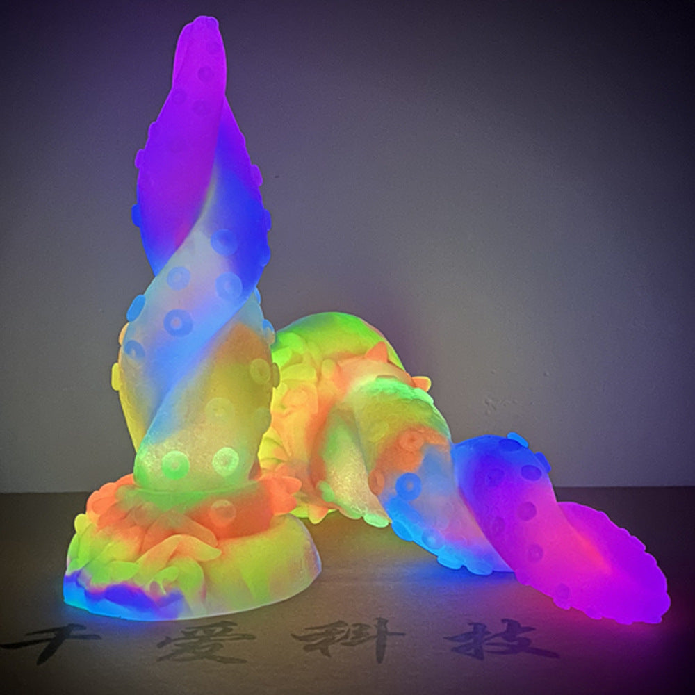 Colorful Luminous Anal Plug Sex Toy