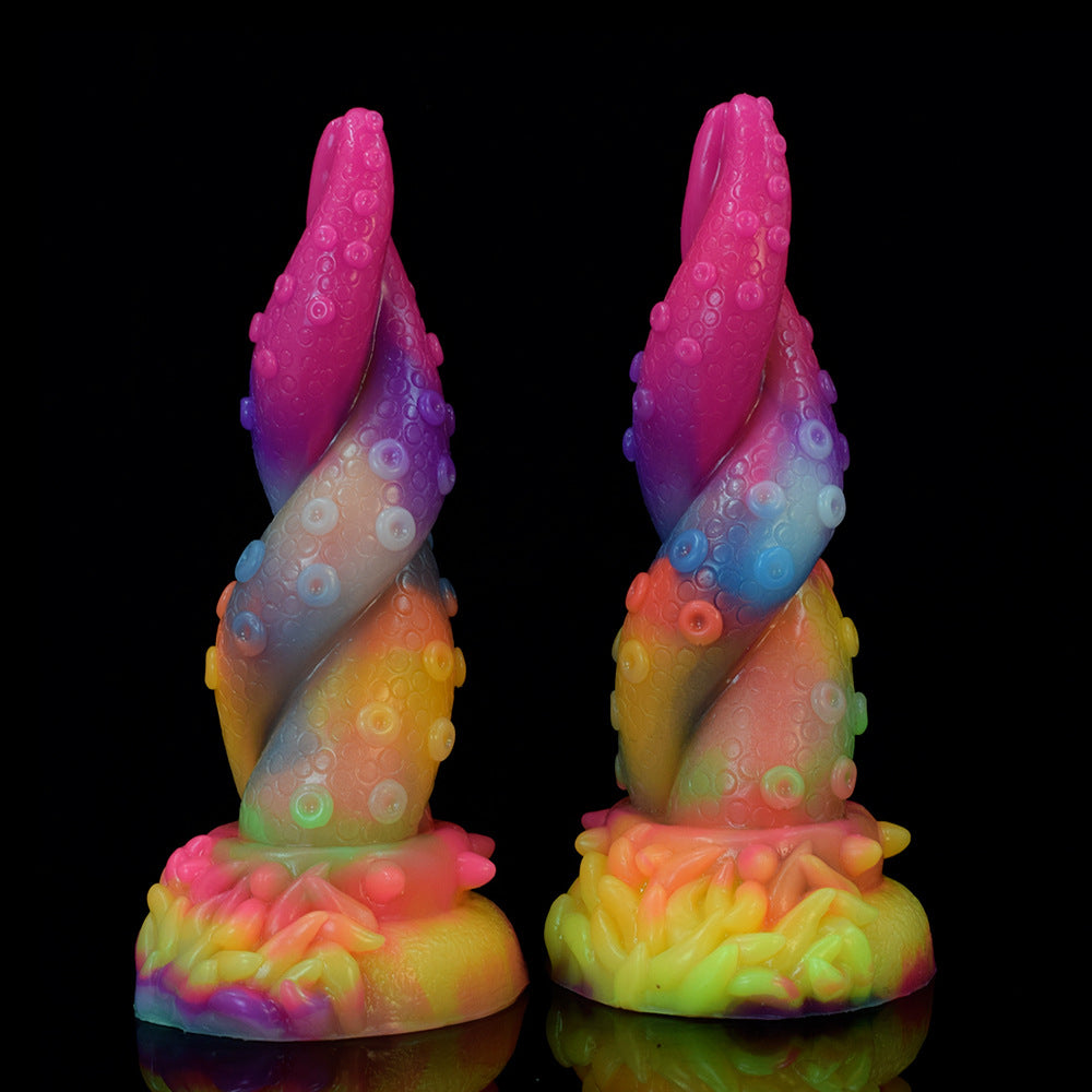 Colorful Luminous Anal Plug Sex Toy