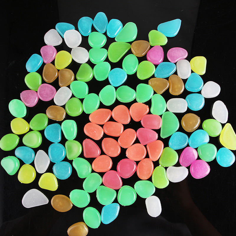Colorful Luminous Resin Stones
