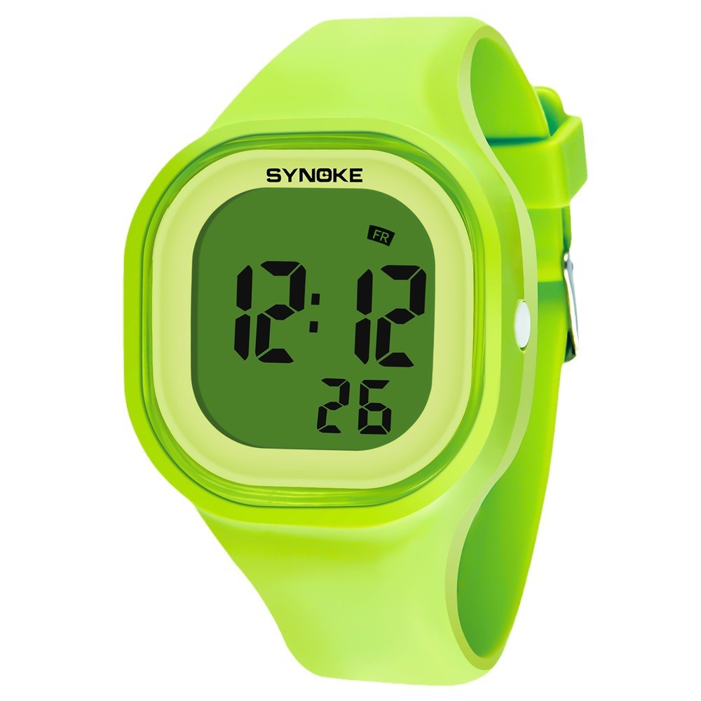 Colorful Luminous Silicone Electronic Watch