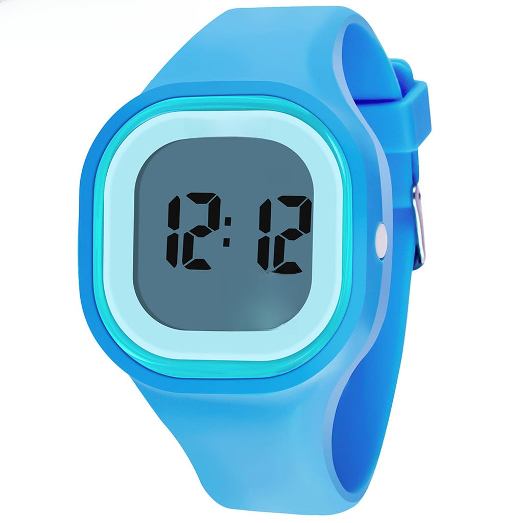 Colorful Luminous Silicone Electronic Watch